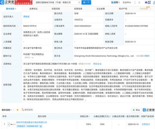 杰恩設計布局AI與芯片賽道，成立微電子科技子公司劍指系統(tǒng)集成服務